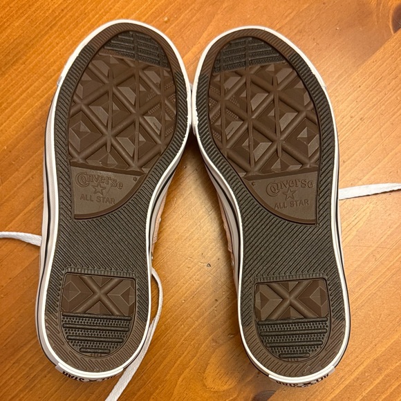 NWOT Converse Light Pink Canvas Sneakers - Picture 4 of 6